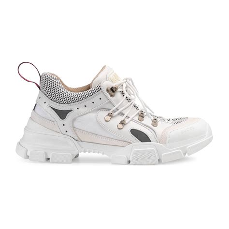 gucci flashtrek white mens|Gucci flashtrek sneakers piccolo.